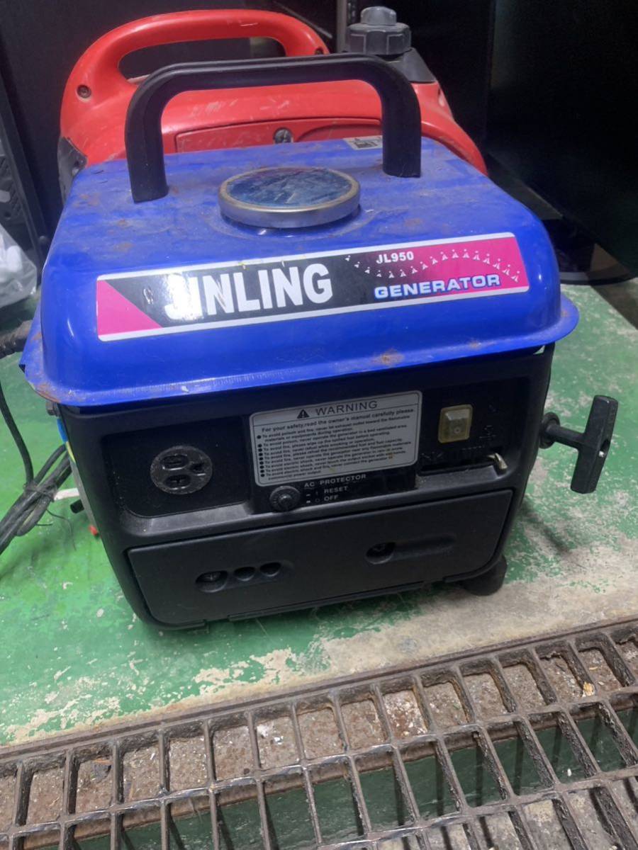 発電機 JINLING JL950 小型 ガソリンエンジン 動作未確認 【公式通販】