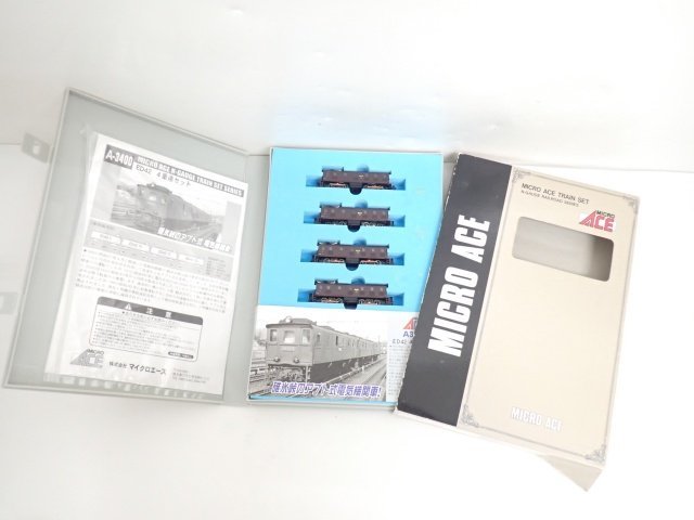 良品】MICRO ACE 鉄道模型 Nゲージ A3400 ED42 4重連セット ブック型
