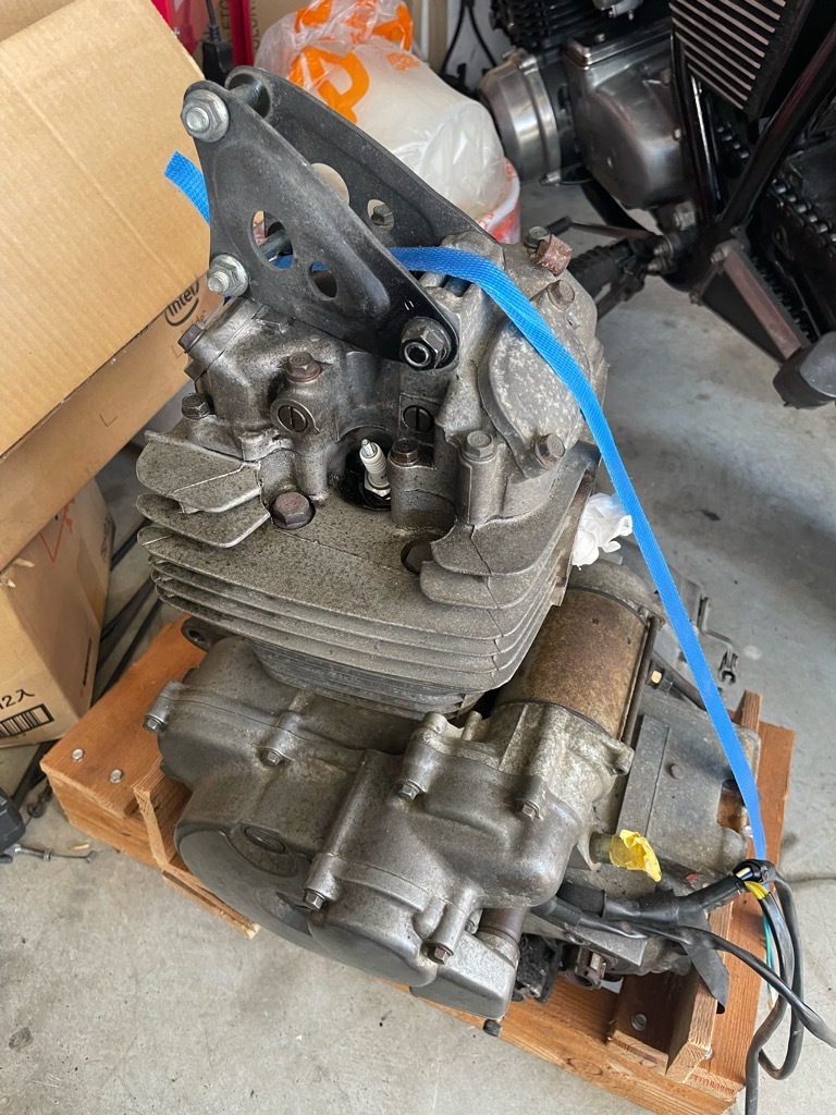 cb 250 rszr 実働エンジン　走行２２０００kほどでした　 検) cb 750 900 1100 f r z 2 1 cbx z gp gsx gs fx r gp xj