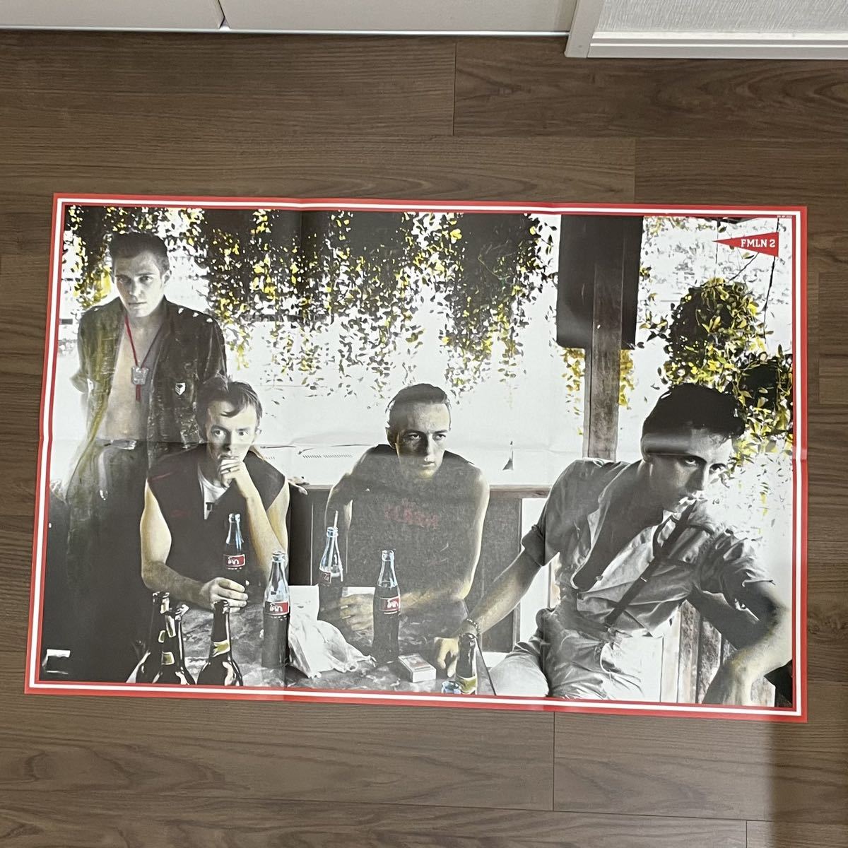 美盤希少ポスター付帯付LP!! THE CLASH クラッシュ COMBAT ROCK