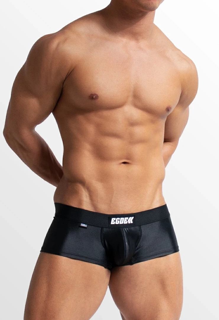 EGDE エッジ【ULTIM スーパーローライズ ショートボクサーパンツ】ブラック/S