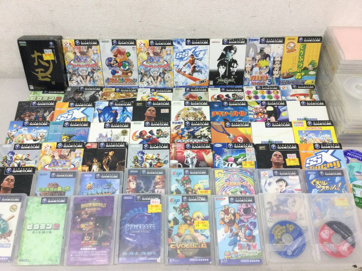 任天堂 GC ゲームキューブ ソフト 78枚 まとめ ゾイドバーサス