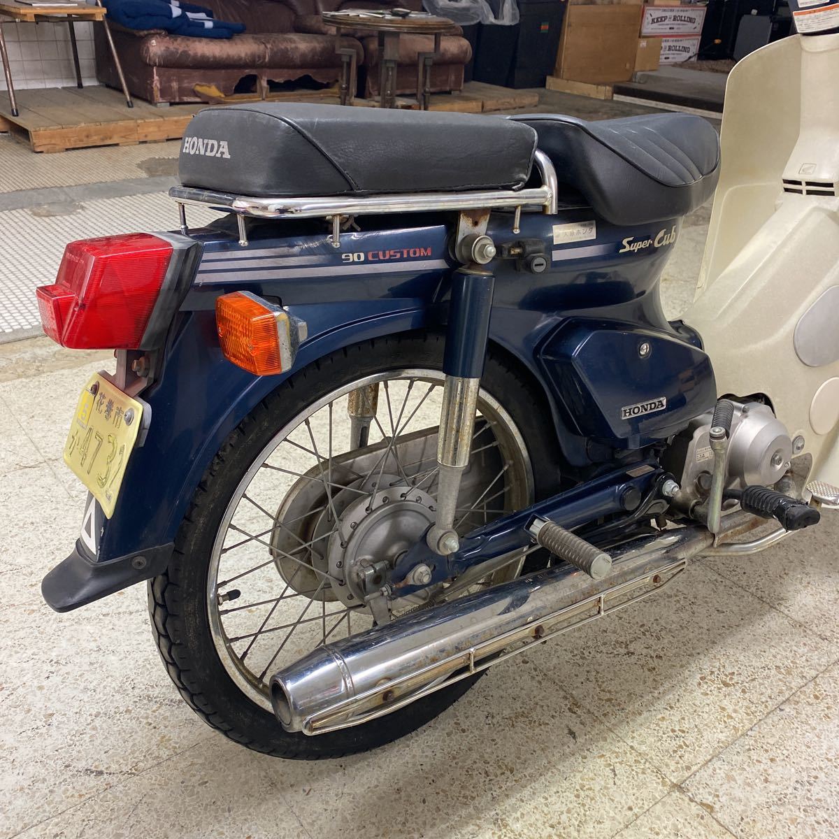 カスタム 角目 ホンダ HA02 スーパーカブ 0 スーパーカブ90 90 カブ