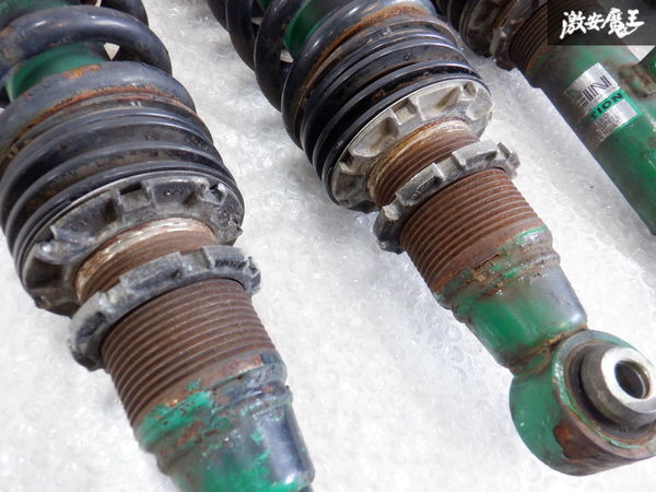 TEIN テイン JZS161 JZS160 16 アリスト TYPE ＨＡ DAMPER ネジ式 車高調 サス ショック 1台分 減衰調整 棚B-2-2 車高調 JZS161 JZS160 JZX110 | 中古