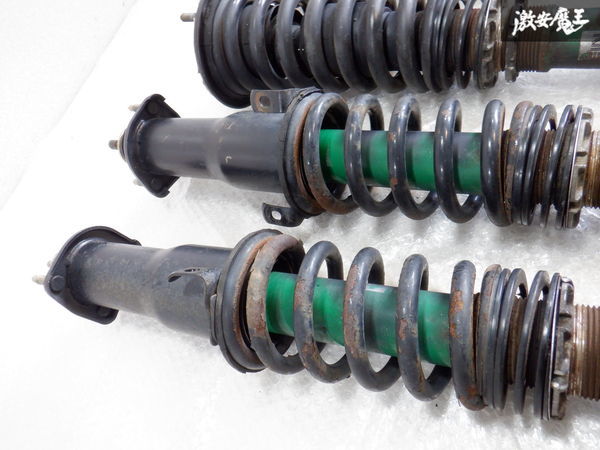 TEIN テイン JZS161 JZS160 16 アリスト TYPE ＨＡ DAMPER ネジ式 車高調 サス ショック 1台分 減衰調整 棚B-2-2 車高調 JZS161 JZS160 JZX110 | 中古