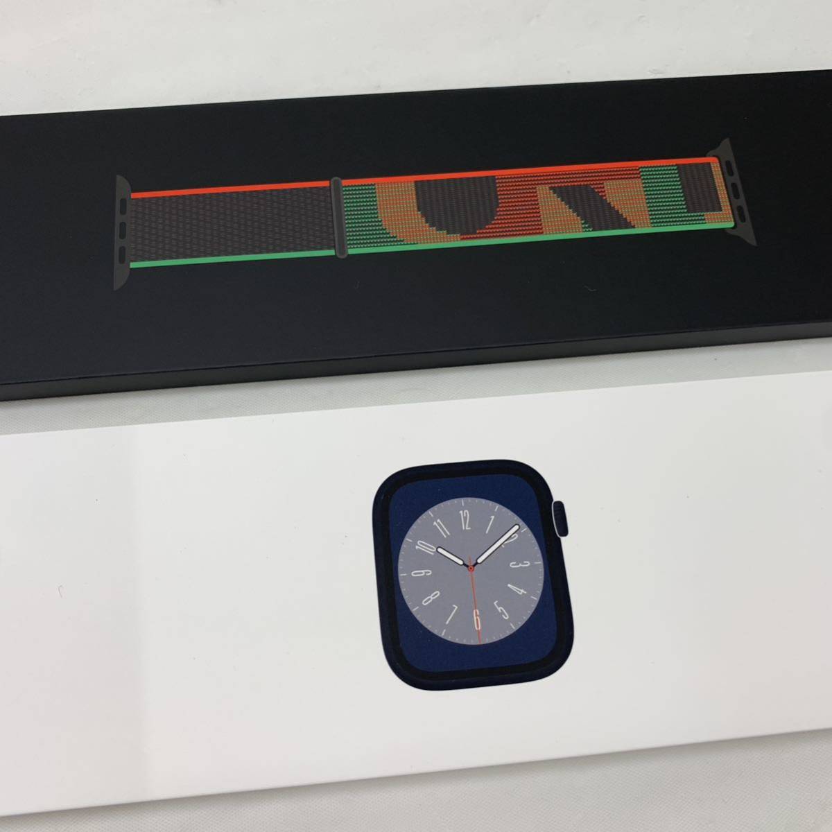 105H384☆未使用！ Apple Watch Series 8 MNPC3J/A 41mm Midnight 