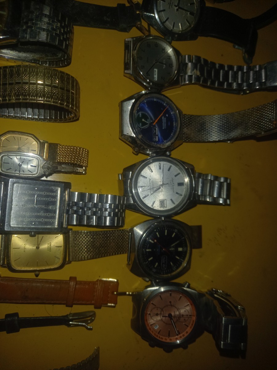 SEIKO 腕時計まとめて23個 動作未確認のためジャンク稼働品あり SEIKO