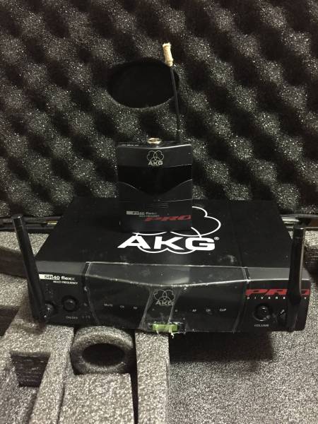 【ジャンク】AKG SR40 pro flexx ギター/ベースワイヤレスセット