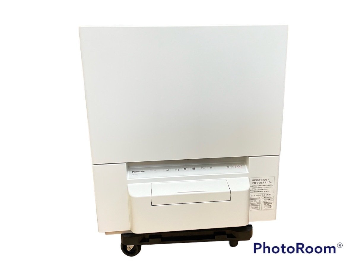 ◎Panasonic 電気食器洗い乾燥機 NP-TSP1-W 2021年製 リフトアップ 