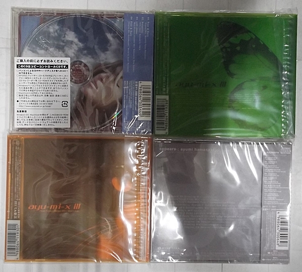 新古品CD / 浜崎あゆみ / シングル 1枚 + アルバム 3枚 浜崎あゆみ