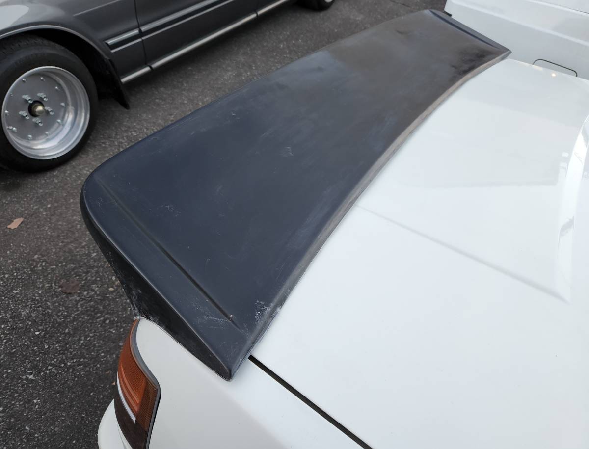 GE極上 AE86 AE85 レビン トレノ 2ドア用リアスポイラー FRP リアウイング TRDタイプ AE86 トレノ AE85 オークション Ae86トレノ後ろ カスタム
