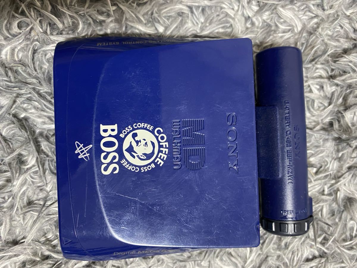 SONY MDウォークマン MZ-E7W BOSS 現状品 再生専用 オーディオ機器