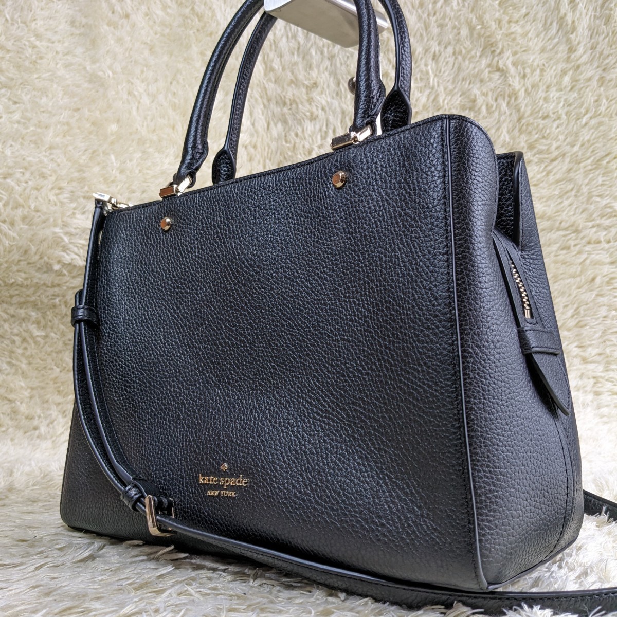 1円 ○未使用級○ kate spade ケイトスペード メンズ ビジネスバッグ 