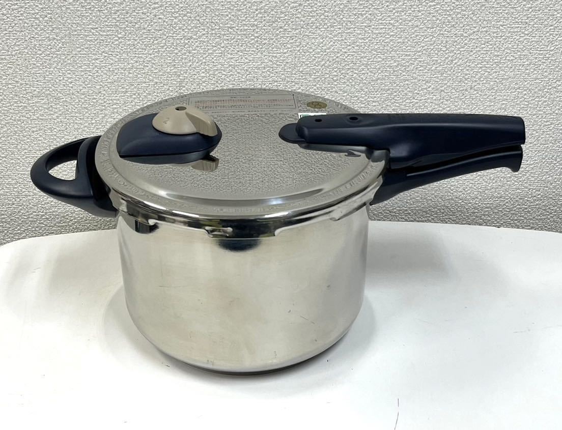 美品！T-fal Cook4me 電気圧力鍋　6リットル　中古品 ティファール クックフォーミー エクスプレス 電気圧力鍋 6L CY8521JPA