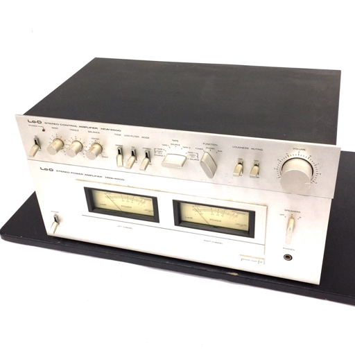 1円 Lo-D HMA-6500 HCA-6500 プリアンプ パワーアンプ 通電確認済み