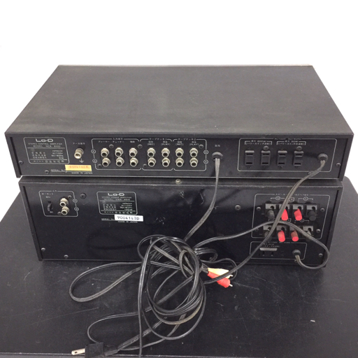 1円 Lo-D HMA-6500 HCA-6500 プリアンプ パワーアンプ 通電確認済み