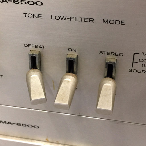 1円 Lo-D HMA-6500 HCA-6500 プリアンプ パワーアンプ 通電確認済み