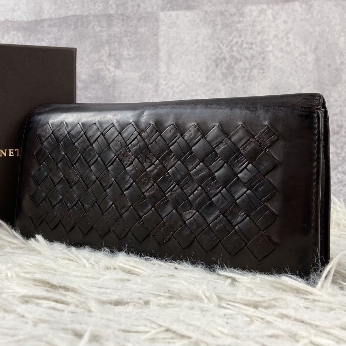 1円 美品 ボッテガヴェネタ BOTTEGAVENETA オールレザー クロコダイル 