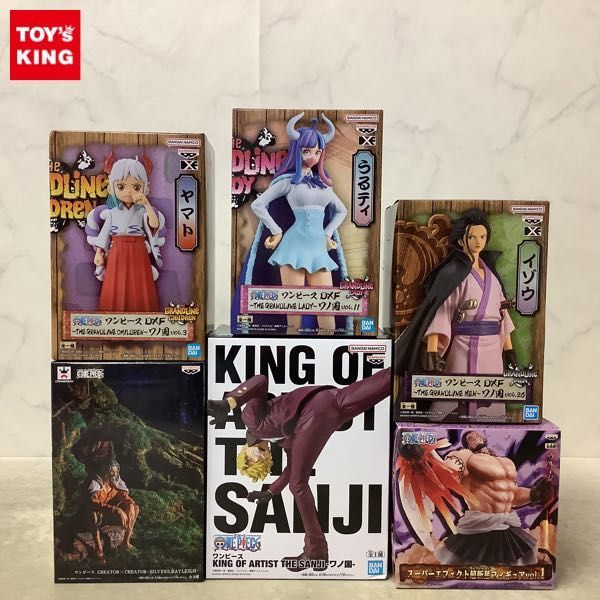 1円〜 未開封 ONE PIECE KING OF ARTIST サンジ CREATOR×CREATOR