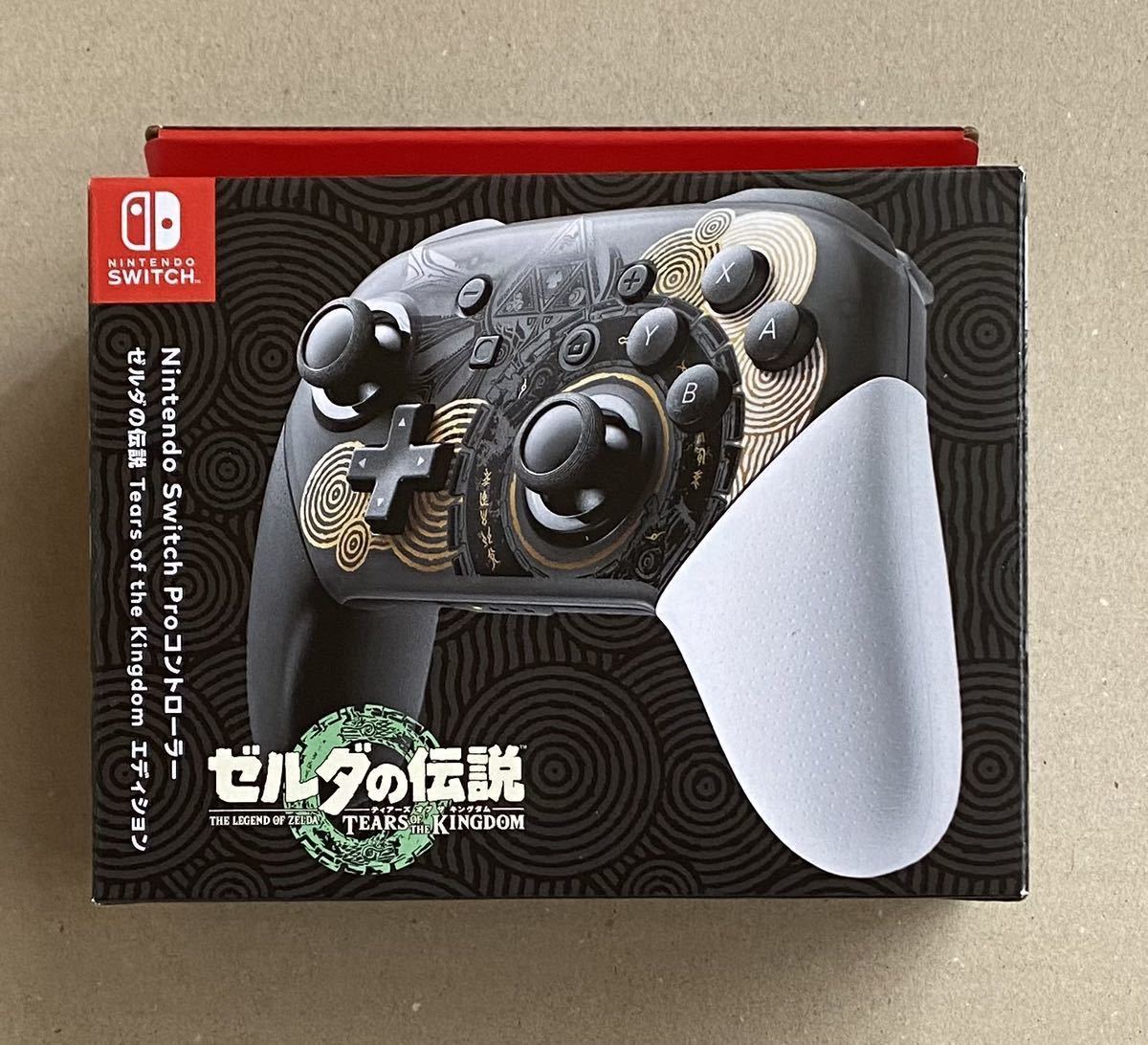 Nintendo Switch Proコントローラー ゼルダの伝説　ティアーズ オブ ザ キングダムエディション　購入店印有　新品未使用品