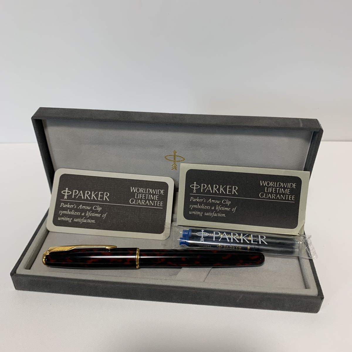 PARKER SONNET パーカー 万年筆 ペン先18K 未使用品 ケース付き 筆記 
