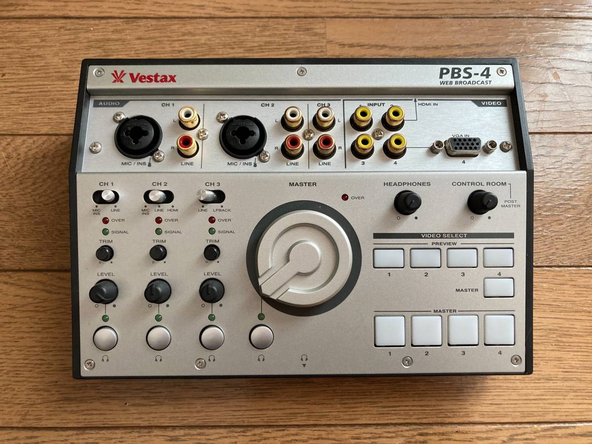 Vestax PBS-4 ビデオキャプチャーボード オーディオインターフェース