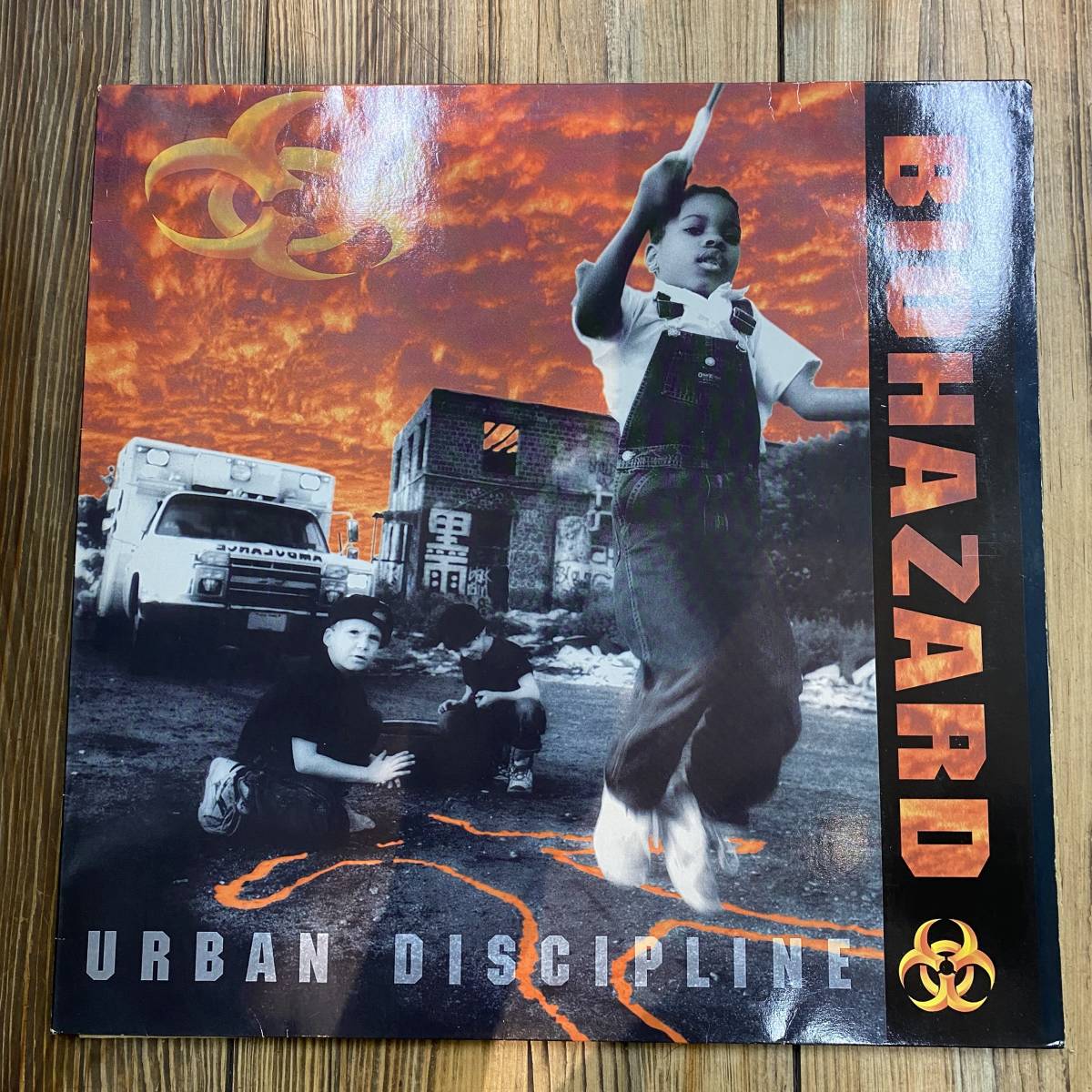 EUオリジナル盤！ BIOHAZARD / URBAN DISCIPLINE / LP / RR 9112 1