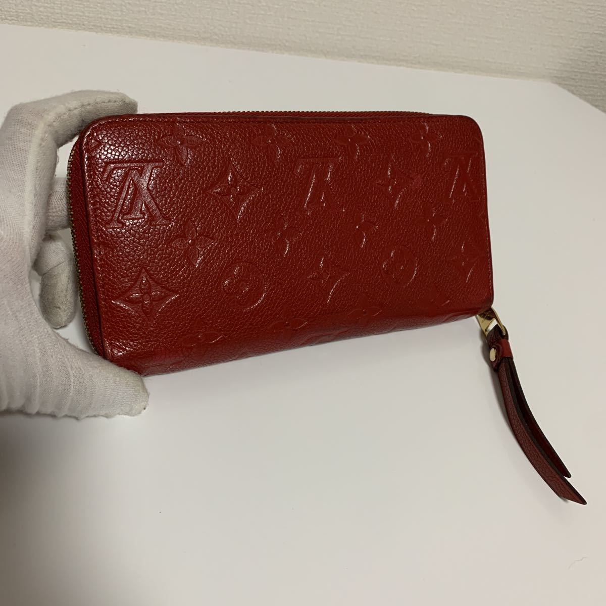 美品 LOUIS VUITTON ルイヴィトン アンプラント ジッピーウォレット 