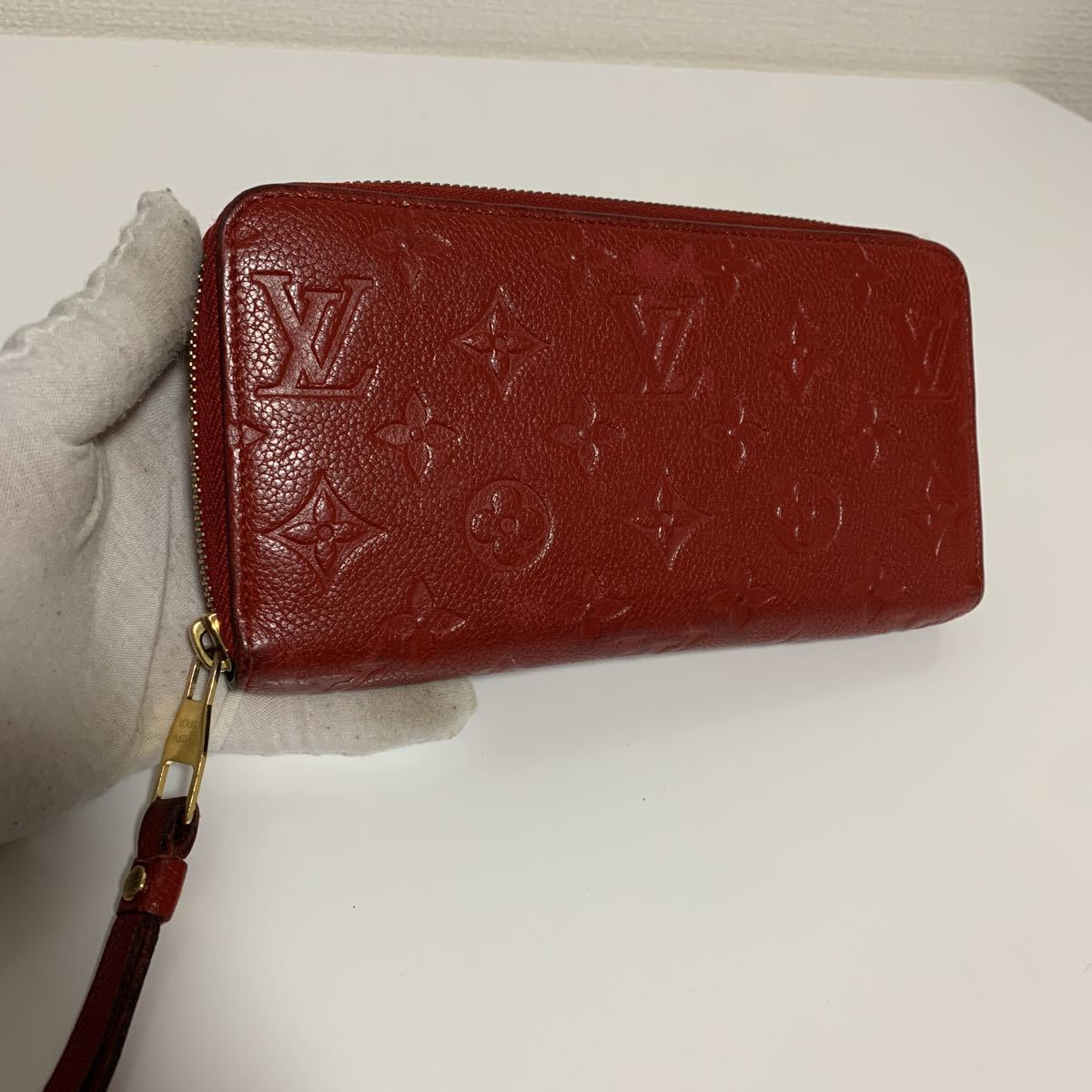 美品 LOUIS VUITTON ルイヴィトン アンプラント ジッピーウォレット 