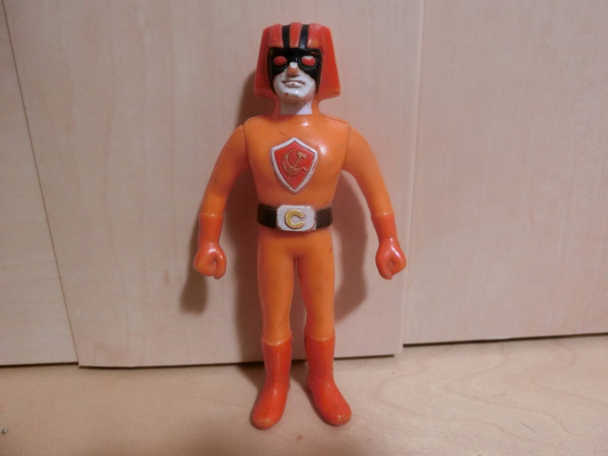 POPY　ポピー バトルフィーバーJ　バトルコサック ソフビ　人形　フィギュア 東映 戦隊ヒーロー 特撮　昭和レトロ　当時物　中古