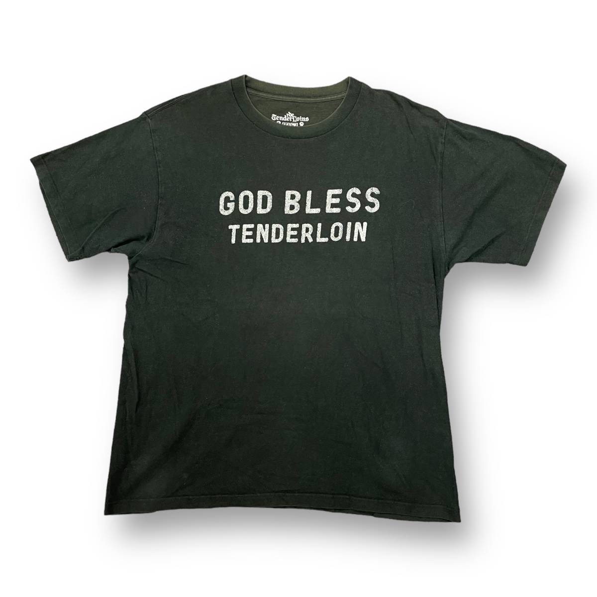 ○ TENDERLOIN K-SEVEN ロゴプリント クルーネック Tシャツ