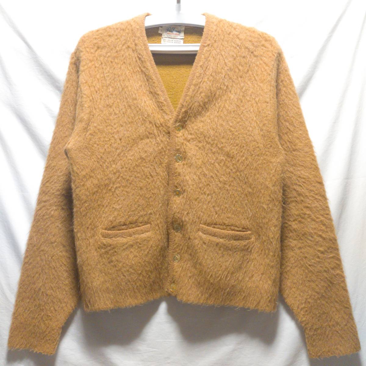 USA製60s Pelham毛足長モヘア カーディガン ヴィンテージ ビンテージNIRVANAカートコバーンcampus revere sears brent mcgregor towncraft