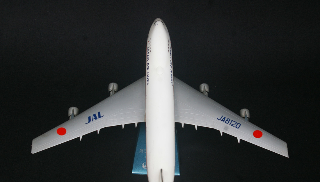 非売品 当時物 大型模型 JAL JA8120 日本航空 日航ジャンボジェット