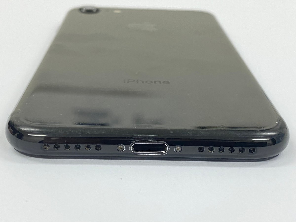SIMフリー　iPhone7　128GB　ジェットブラック　バッテリー新品100％　判定〇　本体のみ　管理番号：9-12【安心保証】