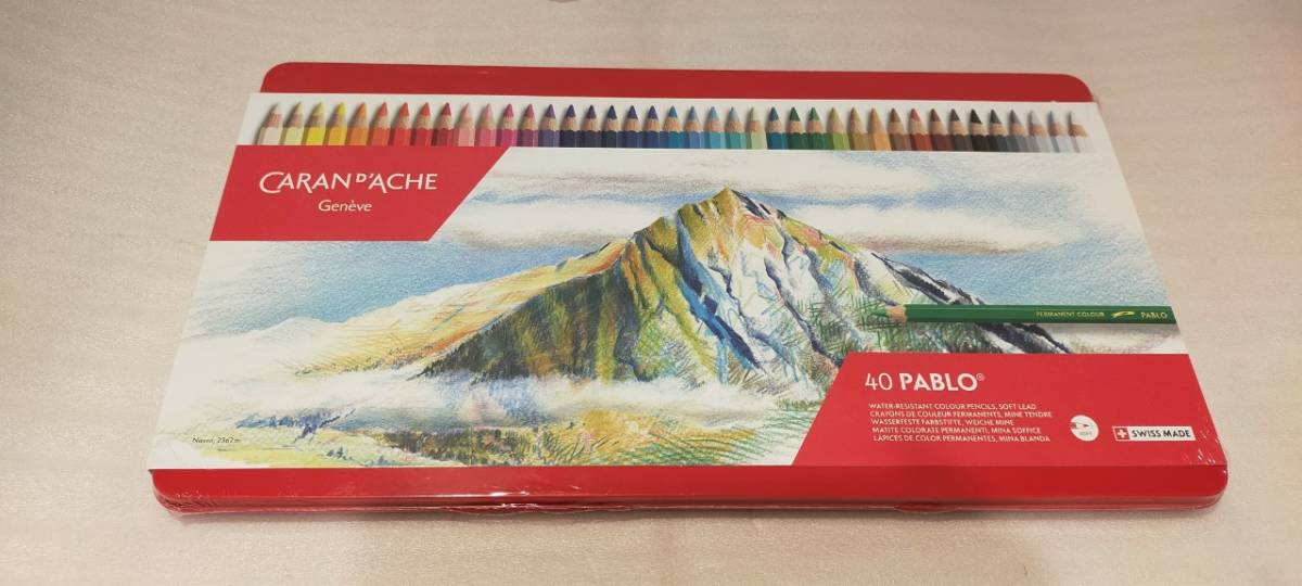 40色セット カランダッシュ パブロ 油性色鉛筆 40色の通販 PABLO CARAN