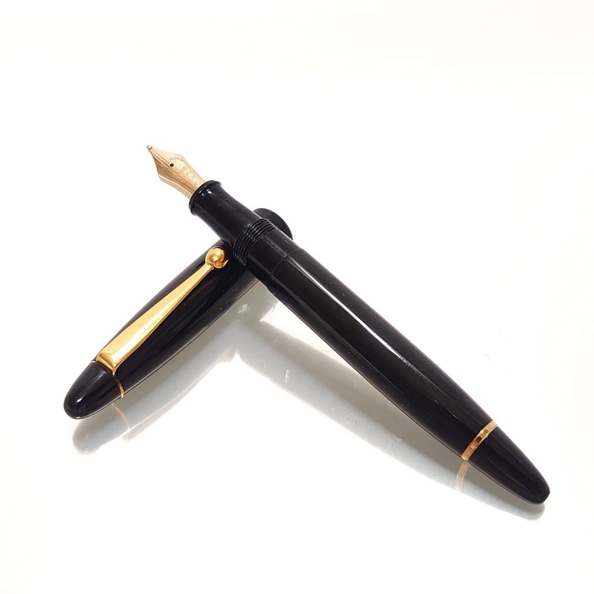 仙台 大橋堂手作り万年筆 仙台 大橋堂 14K 大型ニブ 土曜日の調整報 美