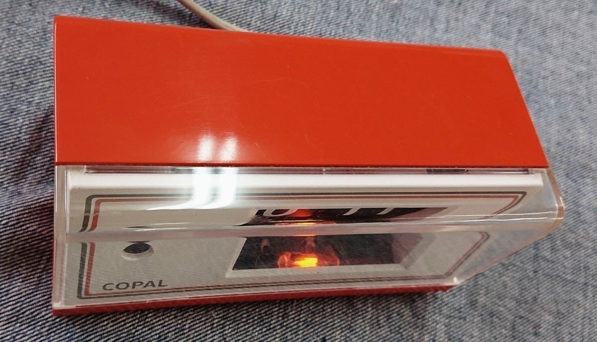 当時物・レア】 COPAL コパル パタパタ時計 AP-110 オレンジ【動作確認