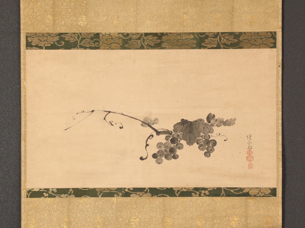 【真作】千秋/翁図/能図/能画/掛軸/名家伝来/AB-878 真作】千秋/翁図/能図/能画/掛軸/名家伝来/AB-878