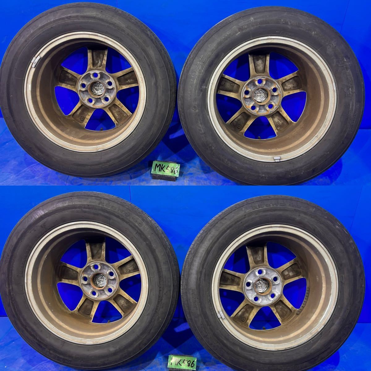 MK586 TOYOTA トヨタ マークX MarkX GRX130 133 135 純正ホイール 16 