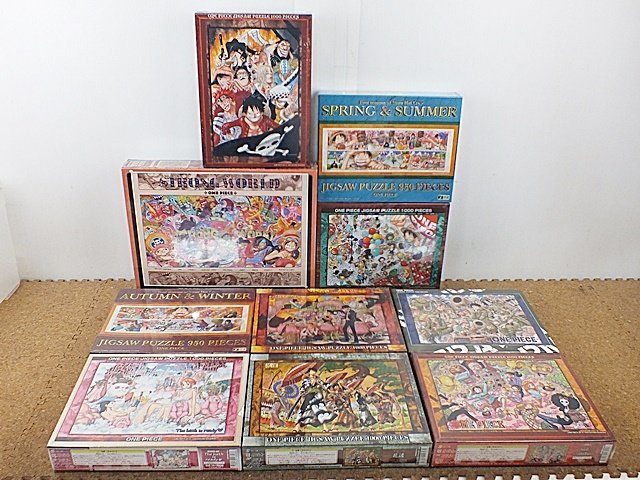 BB-4-3] ONE PIECE ワンピース ジグソーパズル まとめ売り 未開封品 