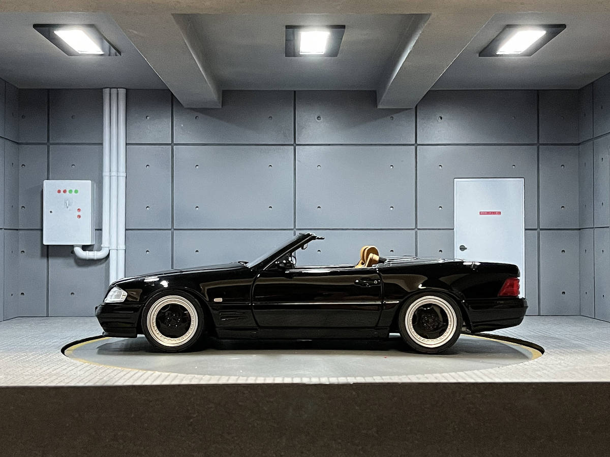 NOREV】1/18 Mercedes-Benz SL 500 1999 Custom (Black) ノレブ 1/18