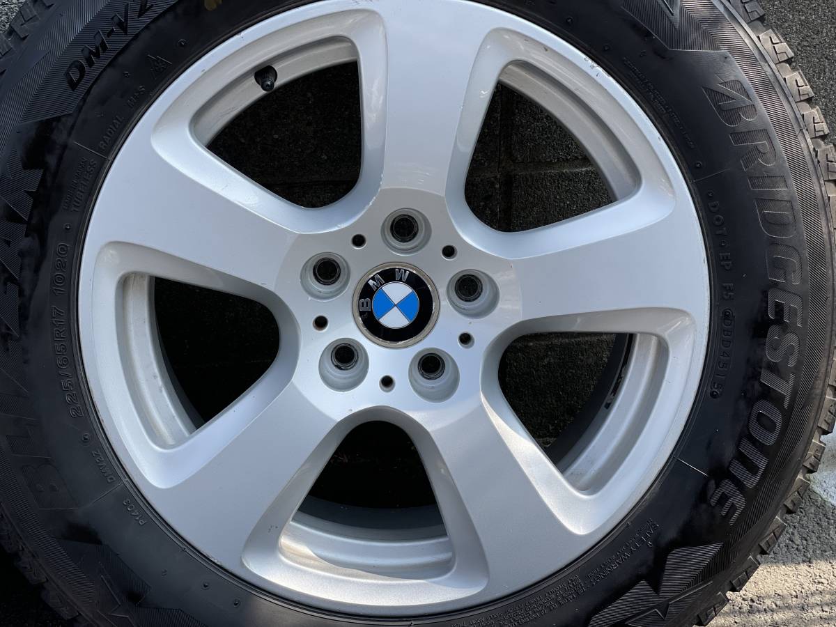 BMW 5シリーズ E60 E61系 スタッドレス付 純正17インチアルミホイール 