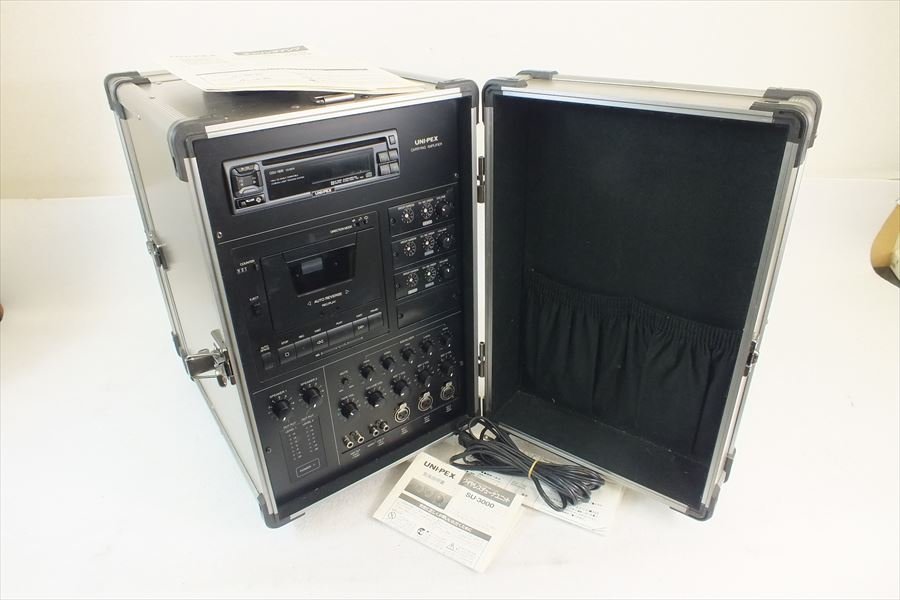 ◇ UNI-PEX ユニペックス CGA-124D キャリングアンプ 取扱説明書有り