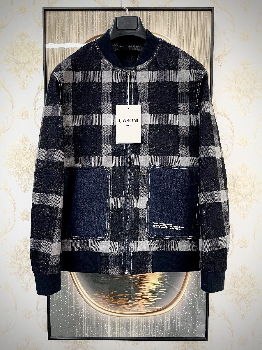 超人気EU製&定価7万◇UABONI*Paris*デニムジャケット*ユアボニ*パリ発 