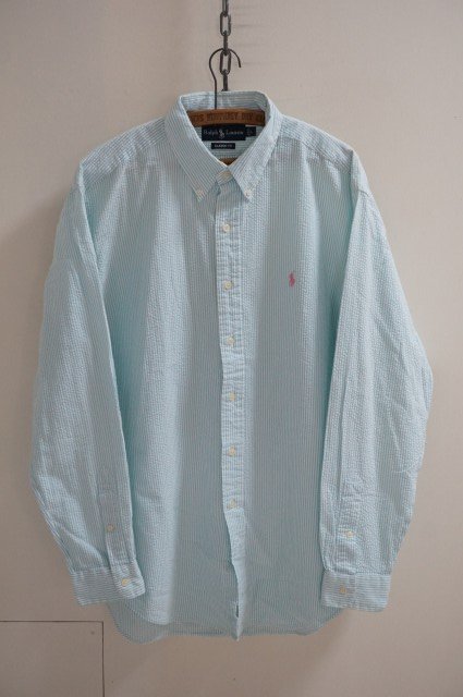 ★ RALPH LAUREN シアサッカーシャツ