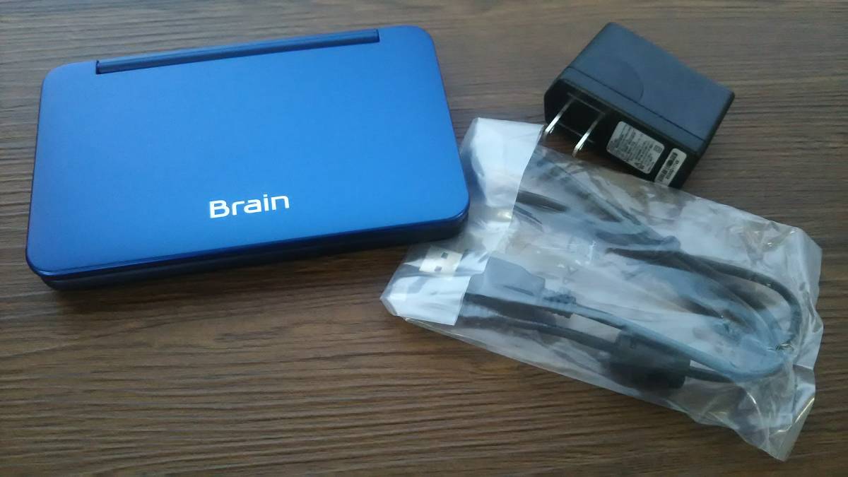SHARP シャープ 電子辞書 Brain PW-S1-K(ネイビー系)