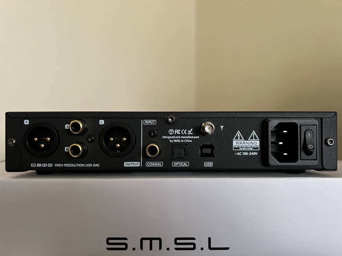 SMSL D300 D/Aコンバーター 美品 （送料込み）（S.M.S.L 近づけれ D300 