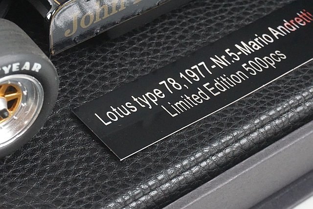 GP REPLICAS GPレプリカ 1/18 Loyus ロータス F1 78 M.アンドレッティ  