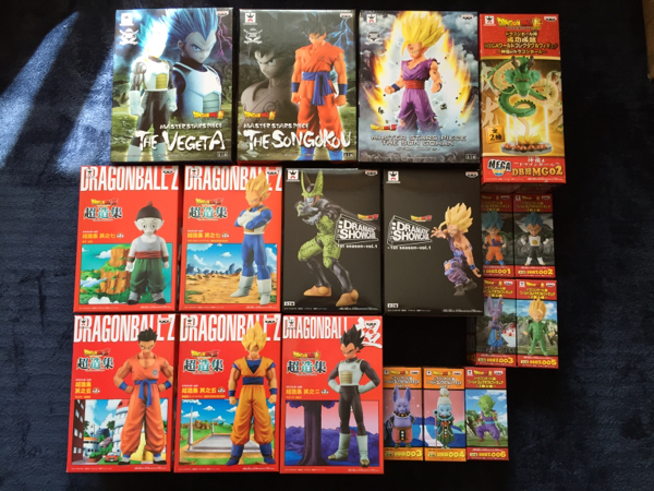 非売品 ドラゴンボールZ 超 造集 MSP ワーコレ☆ビルス☆18種