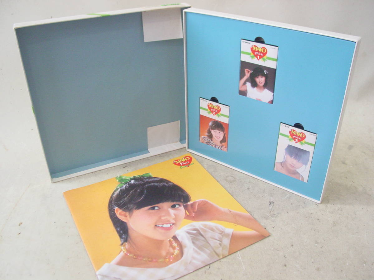 ☆石野真子 MAKO PACK マコパック カセット3巻組 写真集付 昭和 